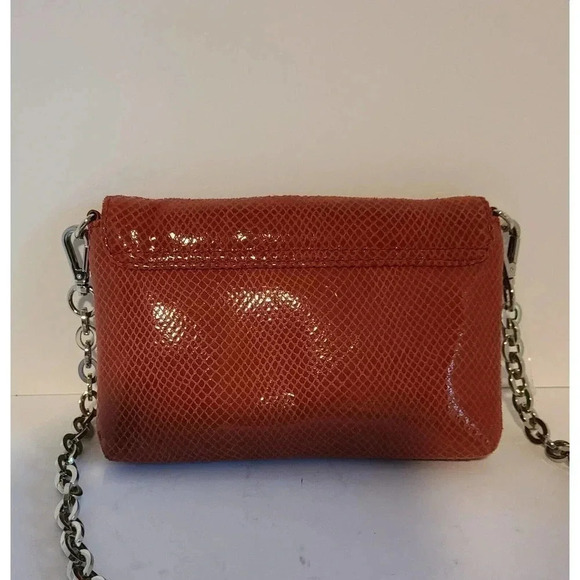 CALVIN KLEIN WOMENS BRICK RED CROSSBODY BAG CLUTCH PHONE POCKET PURSE NEW - Picture 4 of 9